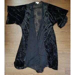 Band of Gypsies Black Polyester Cover Up One Size